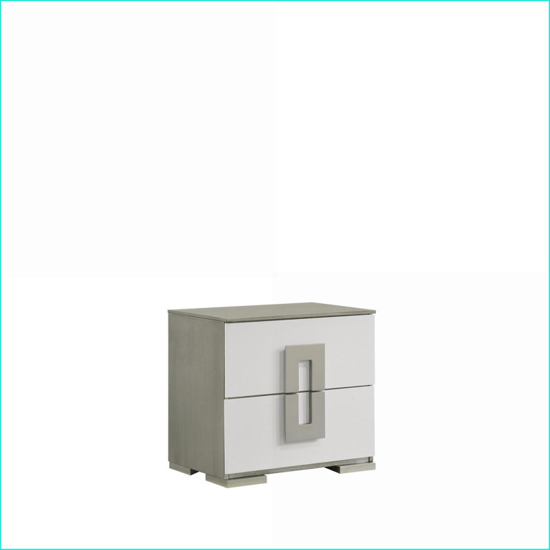 Table de chevet 2 tiroirs Olivia