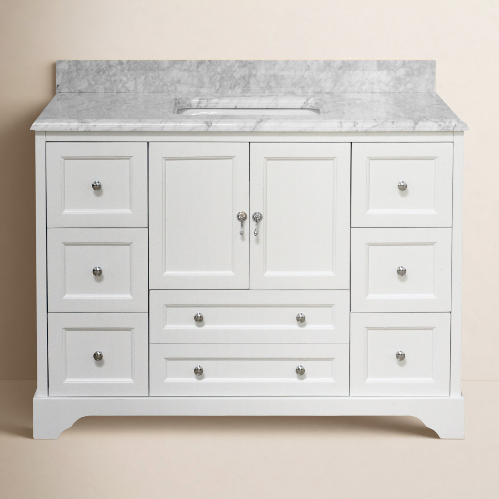 Tilford 48'' Single Bathroom Vanity, White