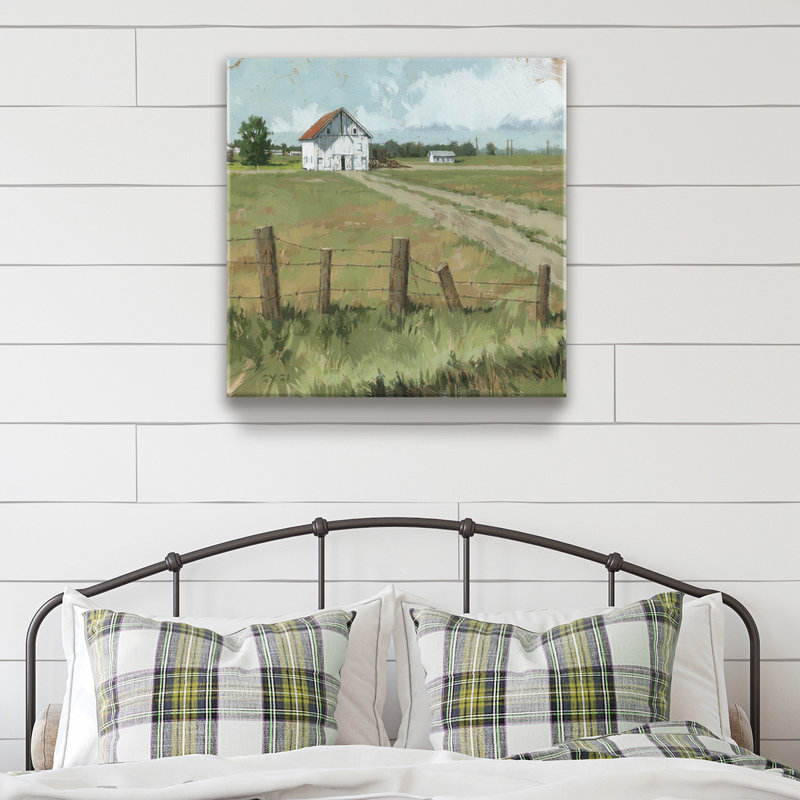Impression sur toile tendue sur toile Homestead, H 20 po x l 20 po x P 1 po