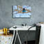 «Steller Jay In Winter» par Rick Berk, art mural sur toile-177615989