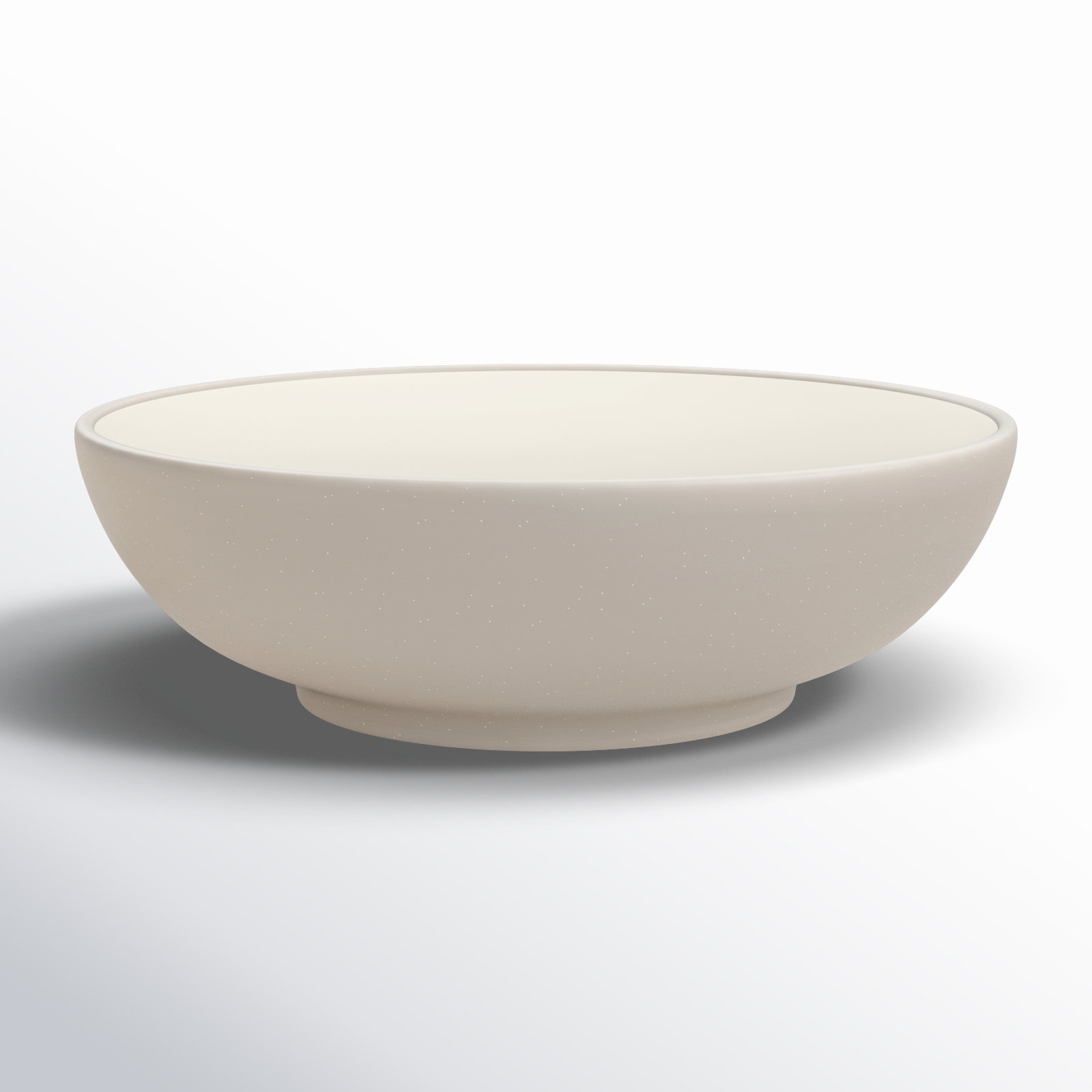 Noritake Colorwave Round Vegetable Bowl, 9-1/2", 64 Oz., Sand