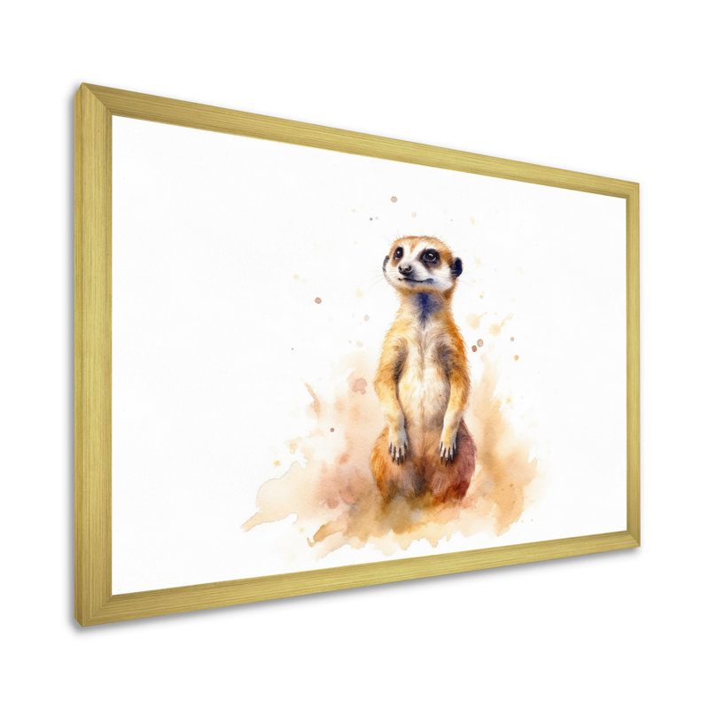 Reproductions d'art mural Mekerat, H 30 po x l 40 po x P 1,5 po, Cadre doré à une seule photo