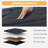 Kesa 43" Wide Tufted Rectangle Standard Ottoman with Storage-848921421