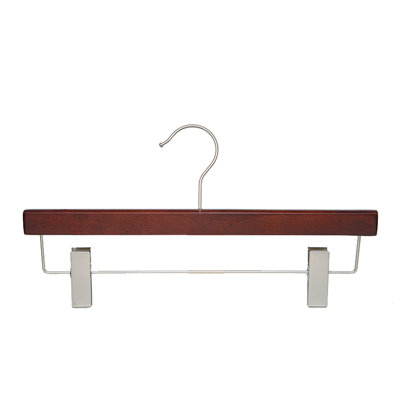Friedland Wood Hangers With Clips for Skirt/Pants