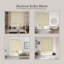 Thermal Blackout Roller Blind - Trimmable Cut to Size - Heavy Duty Metal Tube-963164413-963164396