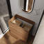 Base de meuble-lavabo 30 po avec rangement à deux tiroirs-122908663