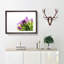 Yellow and Purple Tulips - Picture Frame Painting Print-56739906-56739907