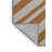 Washable Caramel Light Gray Striped Area Rug-1960870030
