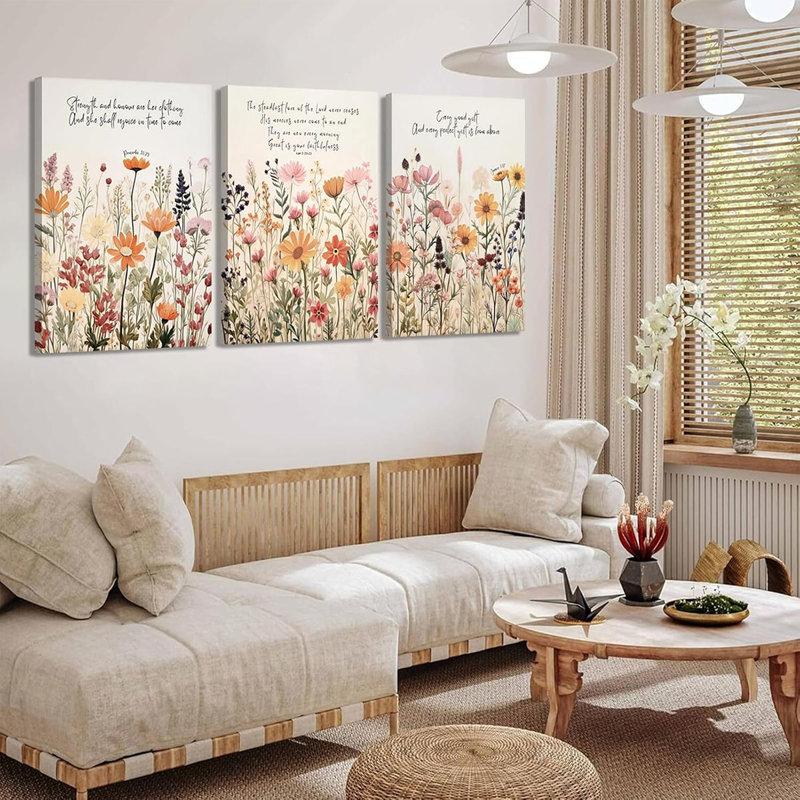 3 Piece Wrapped Canvas Print