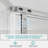 36" x 36" x 72" H Pivot Frameless Neo-Angle Shower Door Corner Shower Enclosure in Brushed Nickel with 1/4" Clear Tempered Glass-124826617