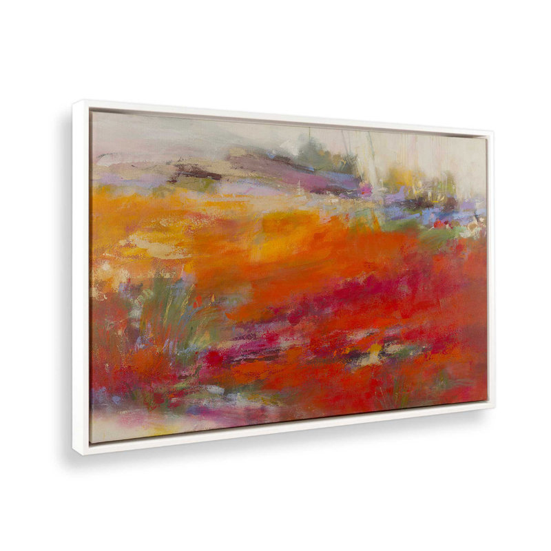 Impression sur toile «Slow Burn» par Janet tantesne, «Floater», reproduction encadrée sans passe-par, H 12 po x l 18 po