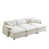 Velours côtelé beige sélectionné