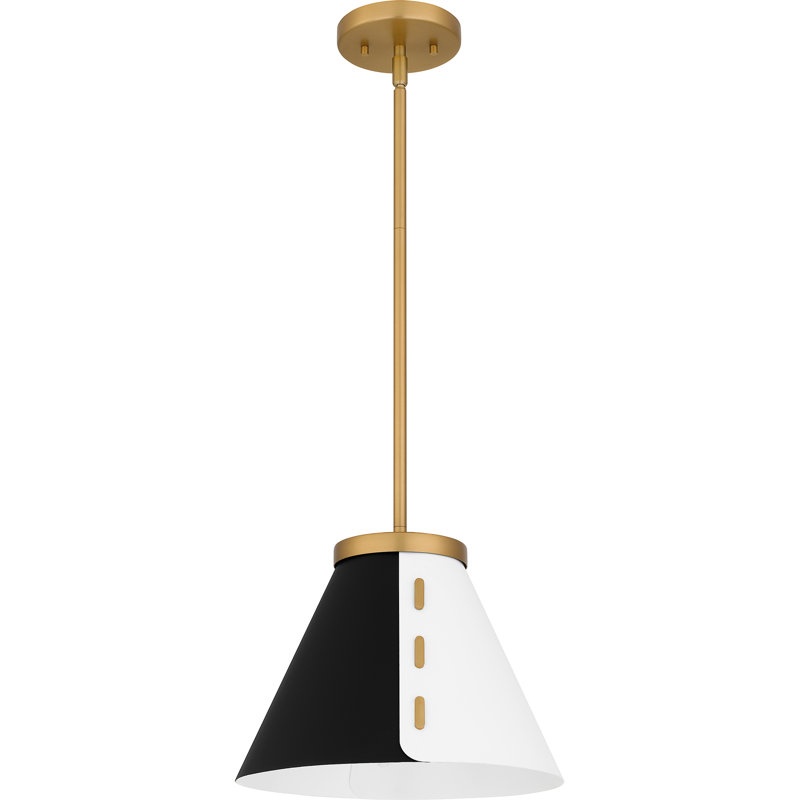 Danyall 1 - Light Gold Cone Pendant