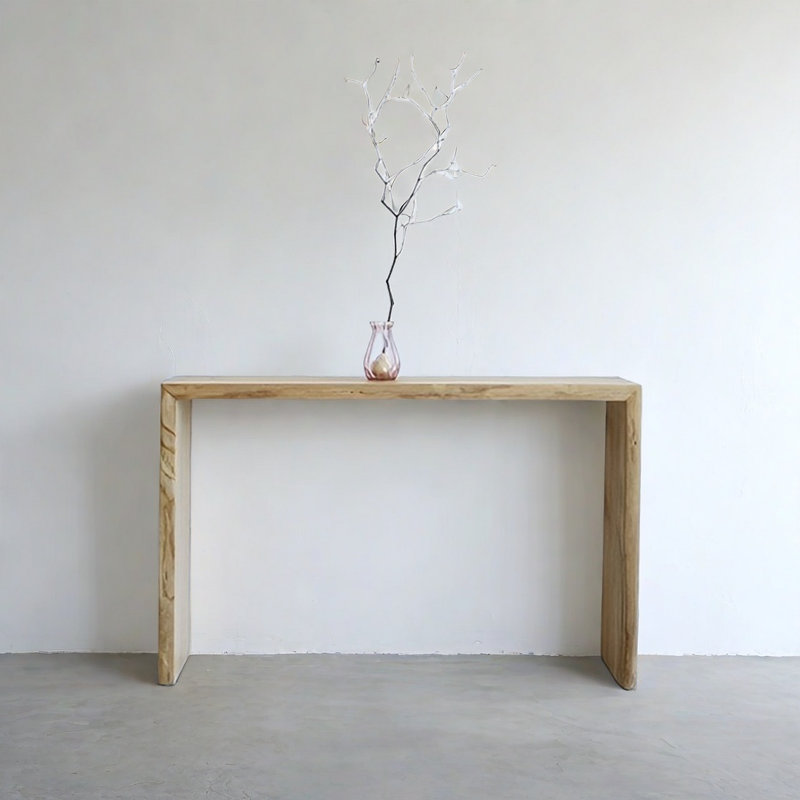 Minimalist Solid Wood Console Table