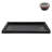 Streamline NT-2264-60BL-RH 60 in. x 36 in. Corner Acrylic Shower Base in Glossy Black with Right Hand Drain, Drain Included