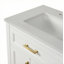 Meuble-lavabo double 60 po avec lavabo en céramique Chezkel-852605915-852605916