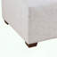 Repose-pieds modulaire moderne avec tissu performant