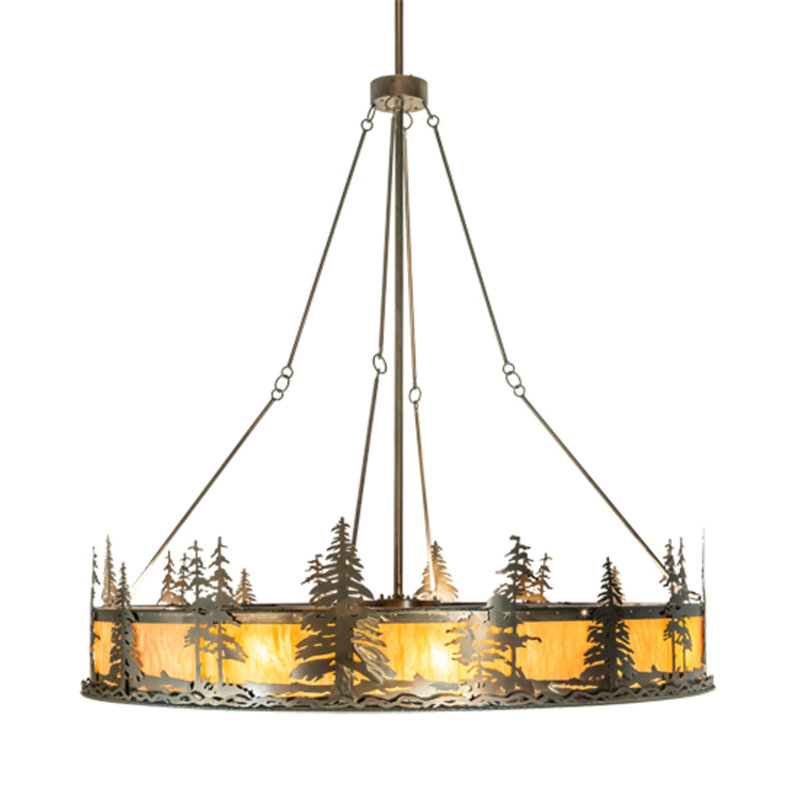 Tall Pines Downrod Ceiling Fan