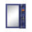 Cargo Blue Finish Vanity Mirror