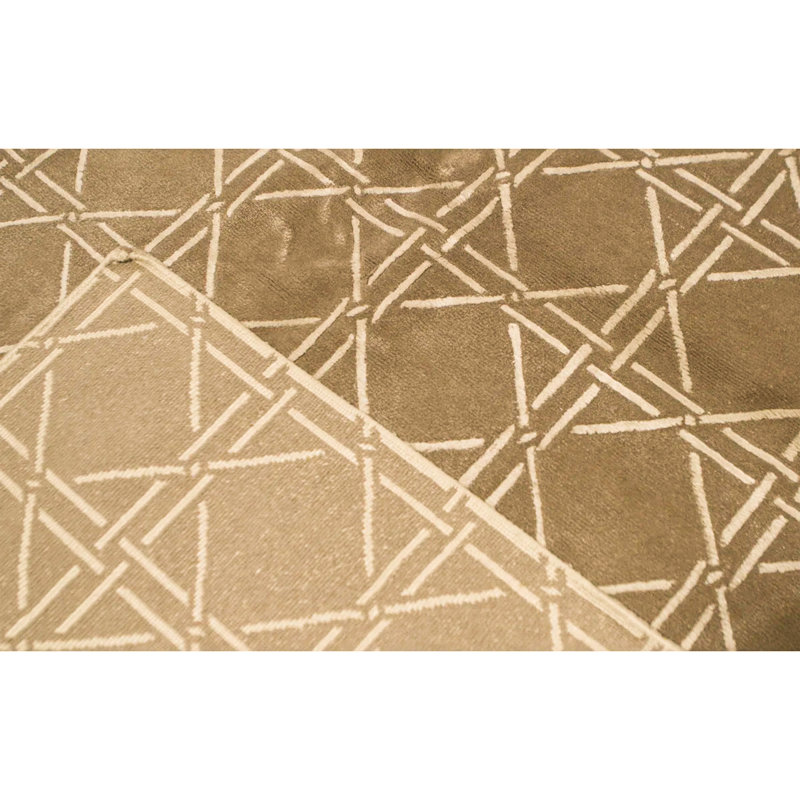 Himalayan Geometric Area Rug in Gray