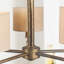 Beedle 5 - Light Shaded Chandelier