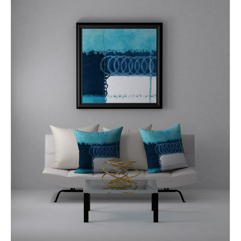 Coussin décoratif carrée opulent tendance, 24 po x 24 po