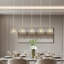 5-Light Dimmable Kitchen Island Linear Pendant