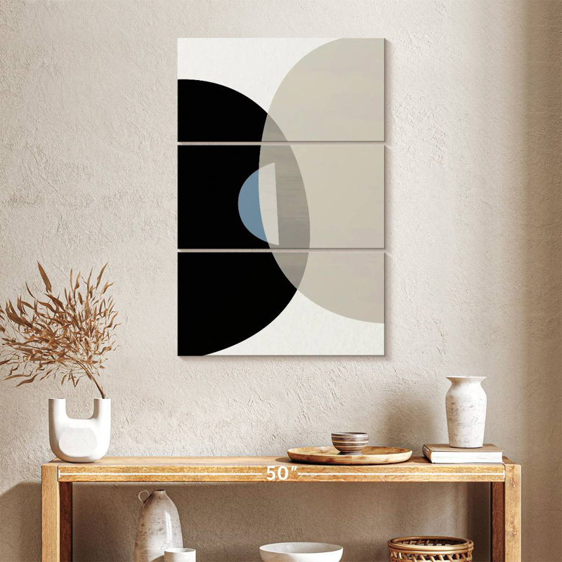 Avery Mid Century Abstract II, H 38 po x l 24 po