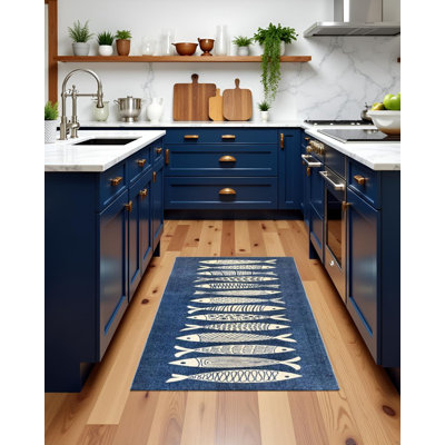 Fish Tango Washable Rug