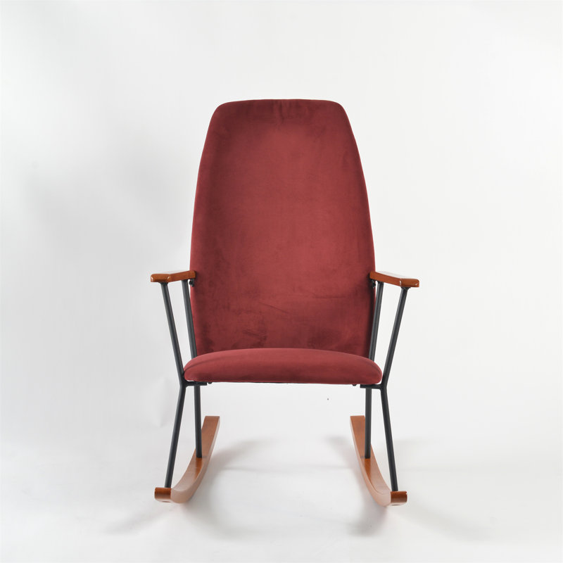 Chaise berçante, Rouge