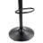 Modern Adjustable Swivel Bar Stools, Pu Leather Counter Barstool With Low Back, Kitchen Island Chairs With Large Base(Set Of 2)-118901125