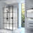 Lanelle 48'' W 75'' H Framed Rectangle Reversible Shower Enclosure