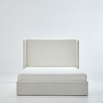 Carmen Upholstered Wingback Bed