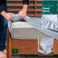 Ensemble de draps 100% satin de coton 200 fils respirant et rafraîchissant-86162151-86162150