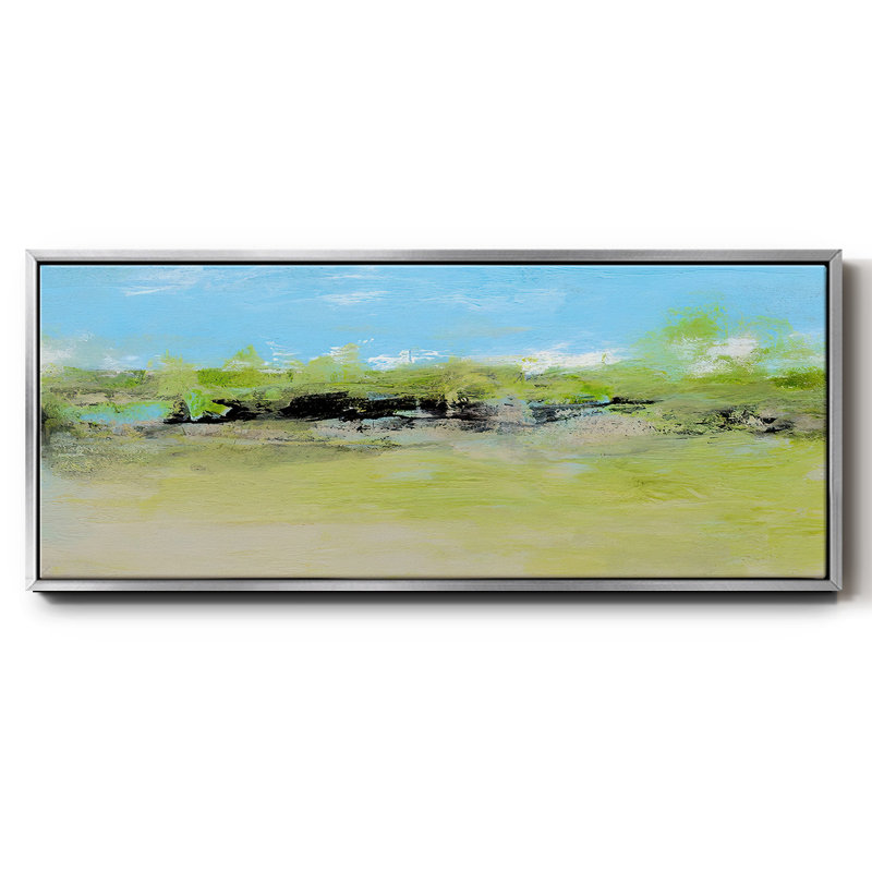 From the Terrace I- Framed Canvas