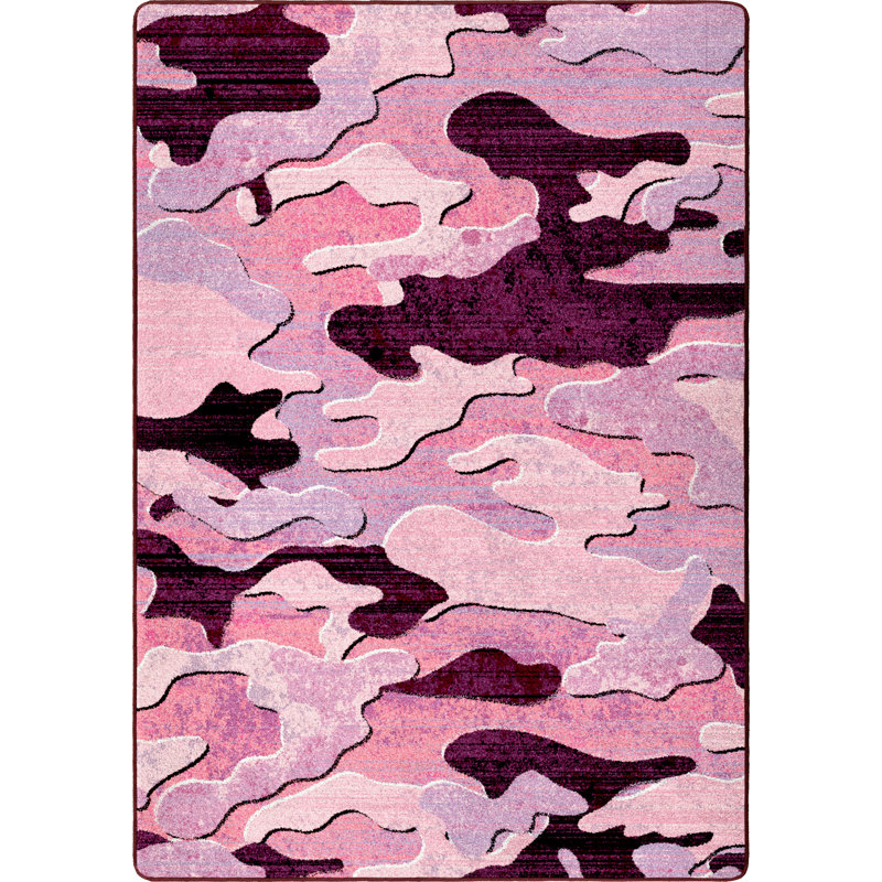 Camouflage Indoor Rug, Rectangle 5'4 x 7'8"