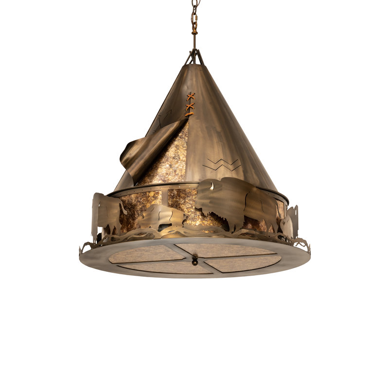 Rustic Lodge 8 - Light Pendant