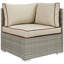 Ensemble modulaire d'extérieur 6 pièces Repose par Modway-946191801