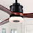Beauregard Ceiling Fan with LED Lights