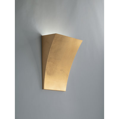 Gypsum Flush Mounted Sconce