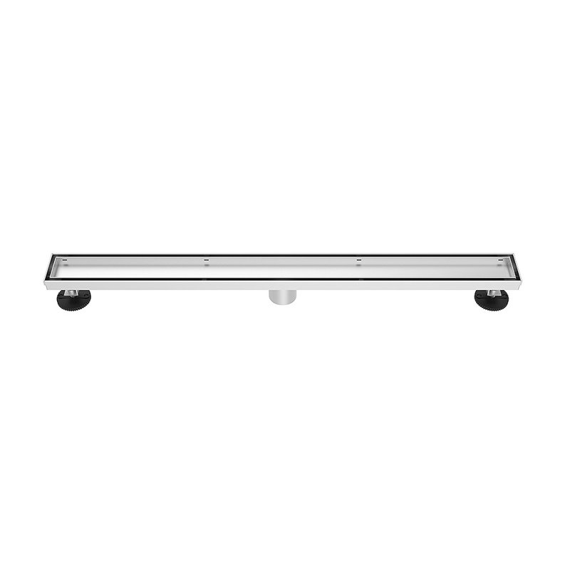 Drain linéaire en acier inoxydable de 48 pouces, Acier inoxydable