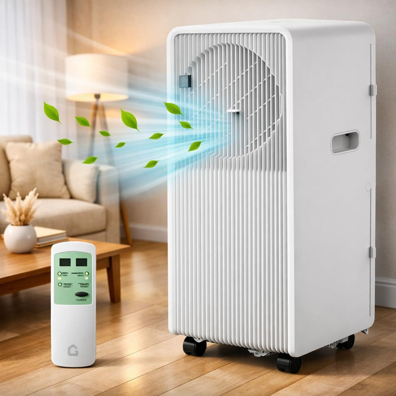 Climatiseurs 3 en 1, refroidissent jusqu'à 160-215 pieds carrés, 10 000 BTU