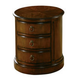Accents Oval Drum End Table
