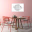 «Flamboyant Fish», impression d'art mural tropical-17645944
