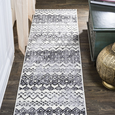 Tapis ivoire / noir Maidstein