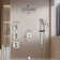 Complete Shower System With Rough In-valve