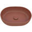 Lavabo vasque de salle de bain moderne à surface solide de 19 pouces Ruvati EpiStone-88097527