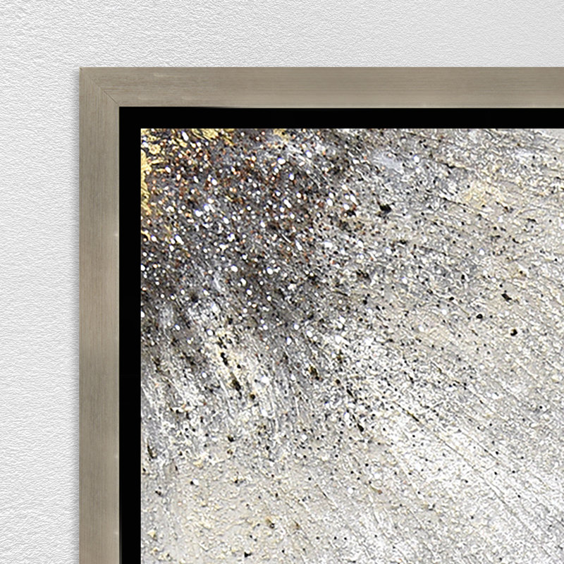 Elegance Blooms I (Glitter) Painting by Beverly Fuller, Image Brush Gel, 44.75" H x 37.75" W