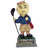 Silver King Golf Ball Golfer Figurine