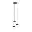 Royce 3 - Light Black Cluster Pendant